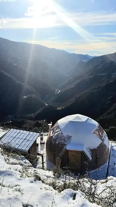 Hotel Les 3 Flocons Roure Tente de luxe